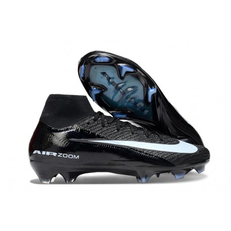 Nike Mercurial Superfly X Elite FG Cleats Black Ice Blue