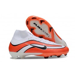 Nike Mercurial Superfly X Elite FG Cleats White Red Black