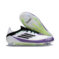 News adidas F50 Elite FG X Messi Ftwr White Core Black Unity Purple