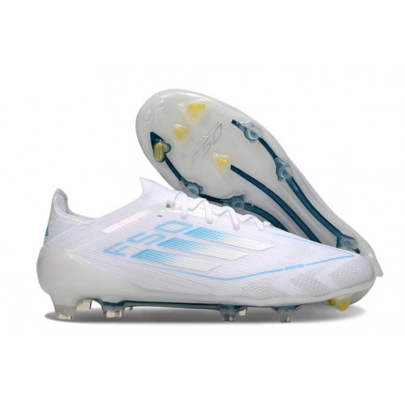News adidas F50 Elite FG Boot White Blue