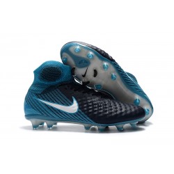 Nike Magista Obra II FG Men's Soccer Cleats - Cyan Blue