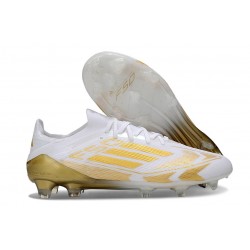 News adidas F50 Elite FG Boot Ftwr White Gold Met