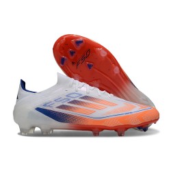 News adidas F50 Elite FG Boot Advancement - White Solar Red Lucid Blue