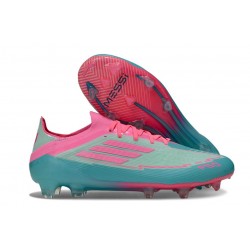 News adidas F50 Elite FG Boot X MESSI Flash Aqua Lucid Pink Lucid Cyan