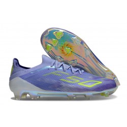 News adidas F50 Elite FG Boot Purple Rush Lucid Lemon