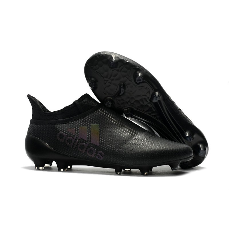 all black adizero soccer cleats