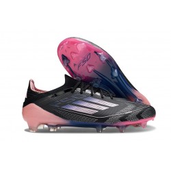 News adidas F50 Elite FG Boot Black Pink