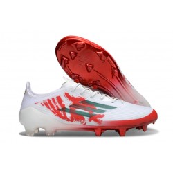 adidas F50 Elite FG Cleats White Red Green