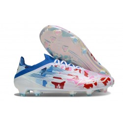 adidas F50 Elite FG Cleats Whie Blue Pink