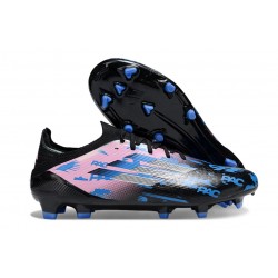 adidas F50 Elite FG Cleats Black Pink Blue
