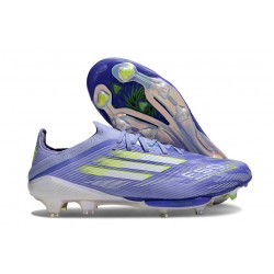 adidas F50+ Elite FG Shoes Purple Rush Lucid Lemon
