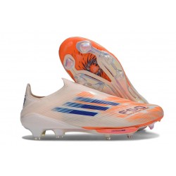 adidas F50 + FG Laceless Boots Orange Blue