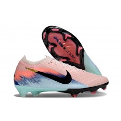 Nike Zoom Mercurial Vapor 16 Elite FG Cleats Orange Blue Black