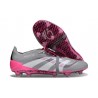 Adidas Predator Elite 25 Fold-Over Tongue Fg Gray White Pink