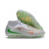 Nike Phantom 6 DF Elite FG Cleats White Green Orange