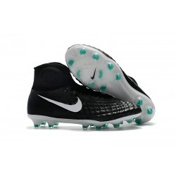 Nike Magista Obra II FG Men's Soccer Cleats - Black White