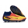Nike Phantom 6 DF Elite FG Cleats X Haaland Laser Orange Lemon Venom Blue Void
