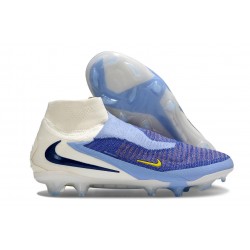 Nike Phantom 6 DF Elite FG Cleats Racer Blue White Dark Obsidian