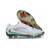Nike Phantom 6 Elite FG Soccer Boots White Silver Green