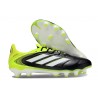 adidas Copa Pure 3 Elite FG Cleats Core Black Ftwr White Lucid Lemon