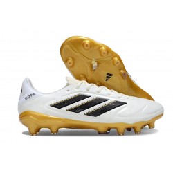 adidas Copa Pure 3 Elite FG Cleats White Core Black Met Gold