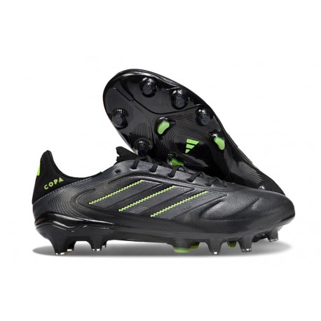 adidas Copa Pure 3 Elite FG Cleats Core Black Dgh Solid Grey Lucid Lemon