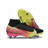 Nike Air Zoom Mercurial Superfly 10 Elite SG Black Yellow Red Green
