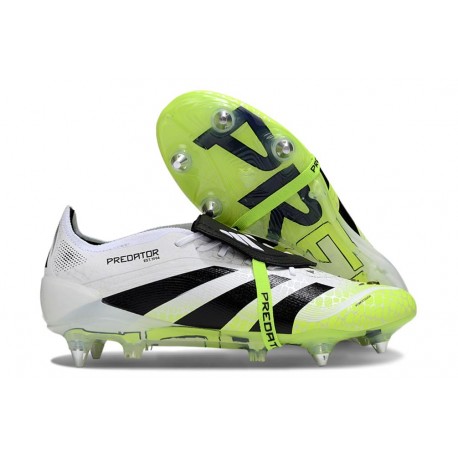Adidas Predator Elite Fold-Over Tongue SG White Black Volt