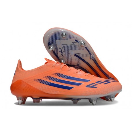 Adidas F50 Elite Sg Soccer Boots Orange Blue