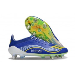 Adidas F50 Elite Sg Soccer Boots Blue Yellow