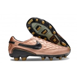 Nike Tiempo Legend 10 Elite FG ACC Shoes R10 Gold Black