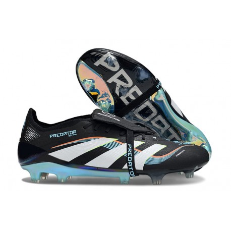Adidas Predator Elite 25 Fold-Over Tongue Fg Black White Blue