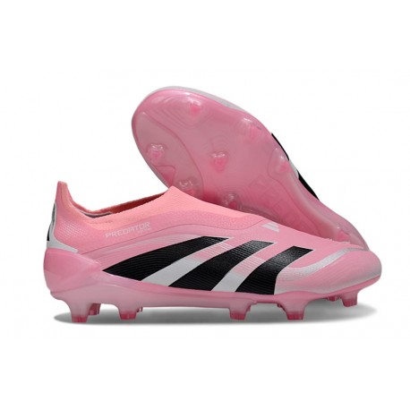 adidas Predator 25 Elite LL FG Soccer Cleat Pink Black