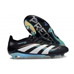 New adidas Predator Elite FG Shoes Black White Blue