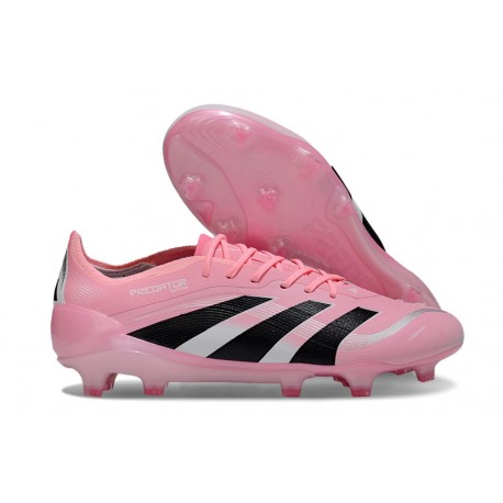 New adidas Predator Elite FG Shoes Pink Black