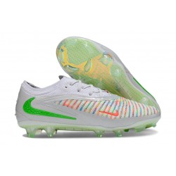 Nike Phantom 6 Elite FG Soccer Boots X EAFC Grey Green Bright Crimson