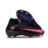 Nike Zoom Mercurial Superfly 10 Elite FG Boots Black Pink
