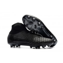 Nike New Magista Obra 2 FG Football Boots Full Black
