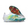 Adidas F50 Elite Laceless FG White Green Golden