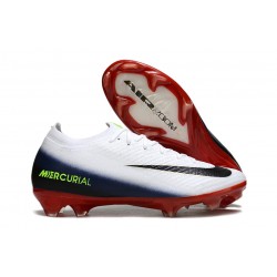Nike Mercurial Vapor XVI Elite FG Boot White Black Red