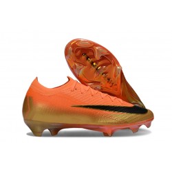 Nike Mercurial Vapor XVI Elite FG Boot Orange Gold Black
