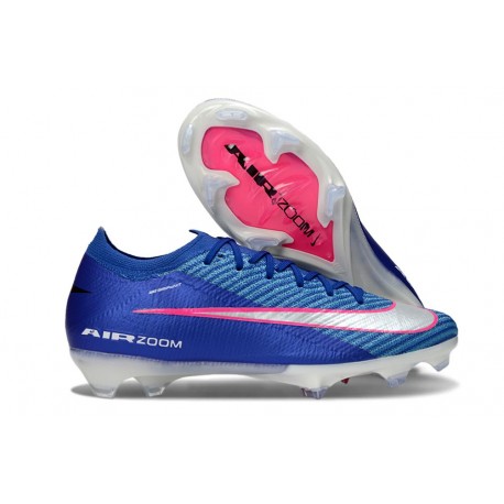 Nike Zoom Mercurial Vapor 16 Elite FG Blue Silver Pink