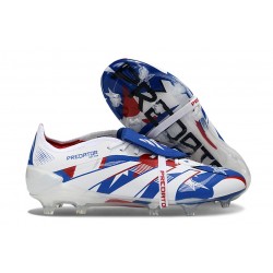 Adidas Predator Elite 25 Fold-Over Tongue Fg White Blue Red