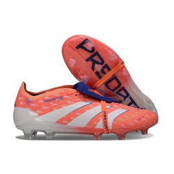 Adidas Predator Elite 25 Fold-Over Tongue Fg Signal Coral Ftwr White Beam Orange