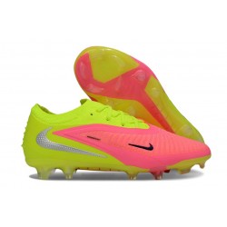 Nike Phantom 6 Low Cut Elite FG Soccer Cleat Pink Limelight 