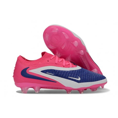 Nike Phantom 6 Low Cut Elite FG Soccer Cleat Red Blue