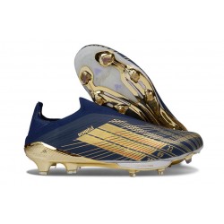 adidas F50 + FG Laceless Boots Black Golden