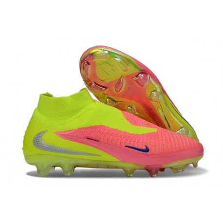 News Nike Phantom 6 High Elite FG Pink Yellow
