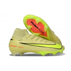 Nike Zoom Mercurial Superfly 10 Elite FG Limelight Volt Hyper Crimson