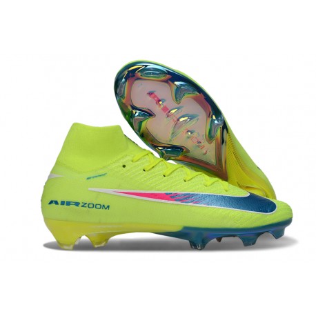 Nike Zoom Mercurial Superfly 10 Elite FG Boots Volt Blue